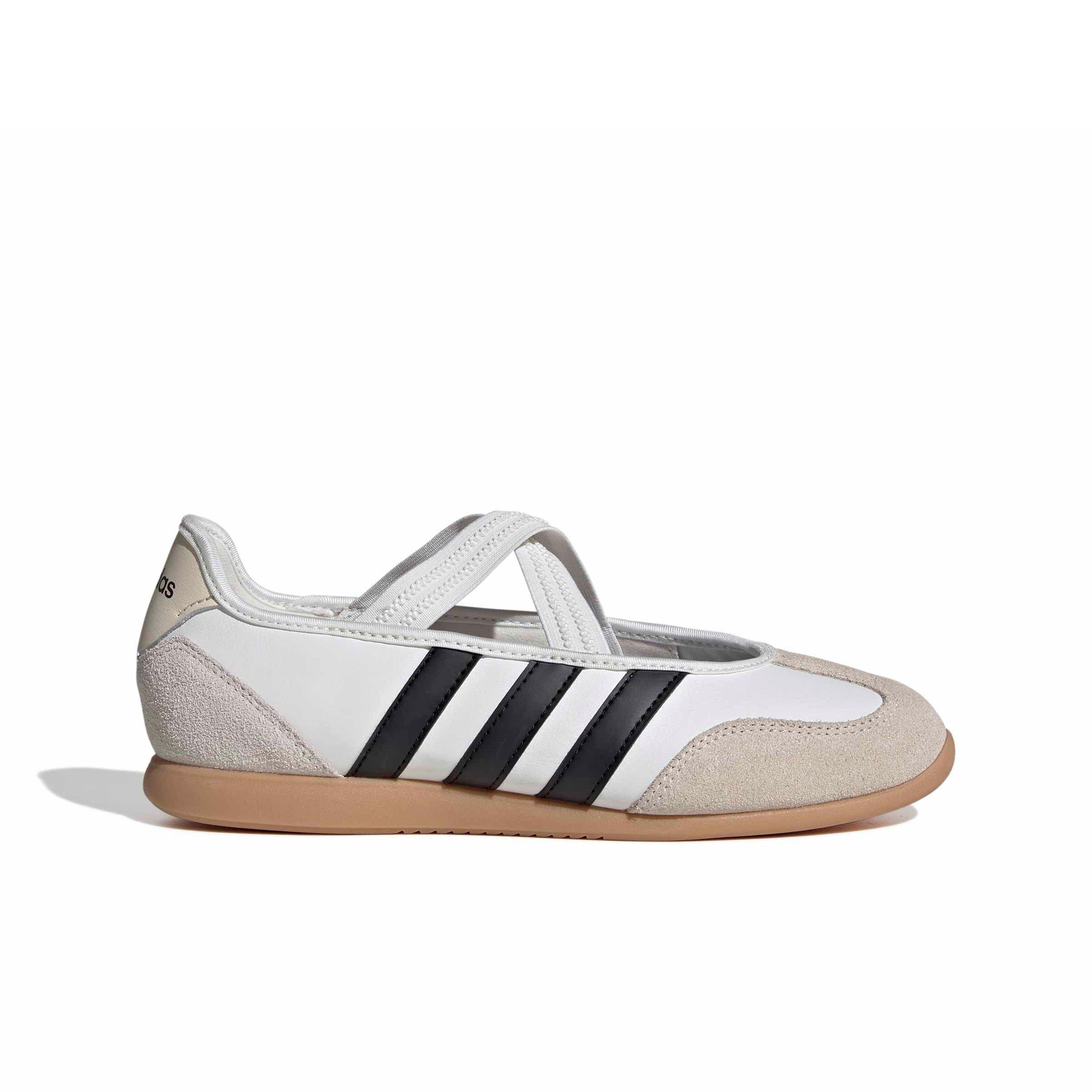 adidas Barreda Mary Jane "Core White/Core Black/Gum 3" Women's Shoe - WHITE/BLACK/GUM